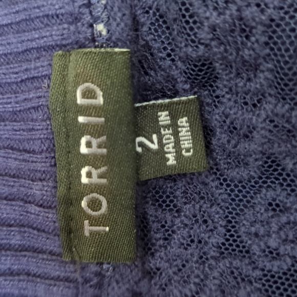 Torrid Lace Sweater - Picture 3 of 3